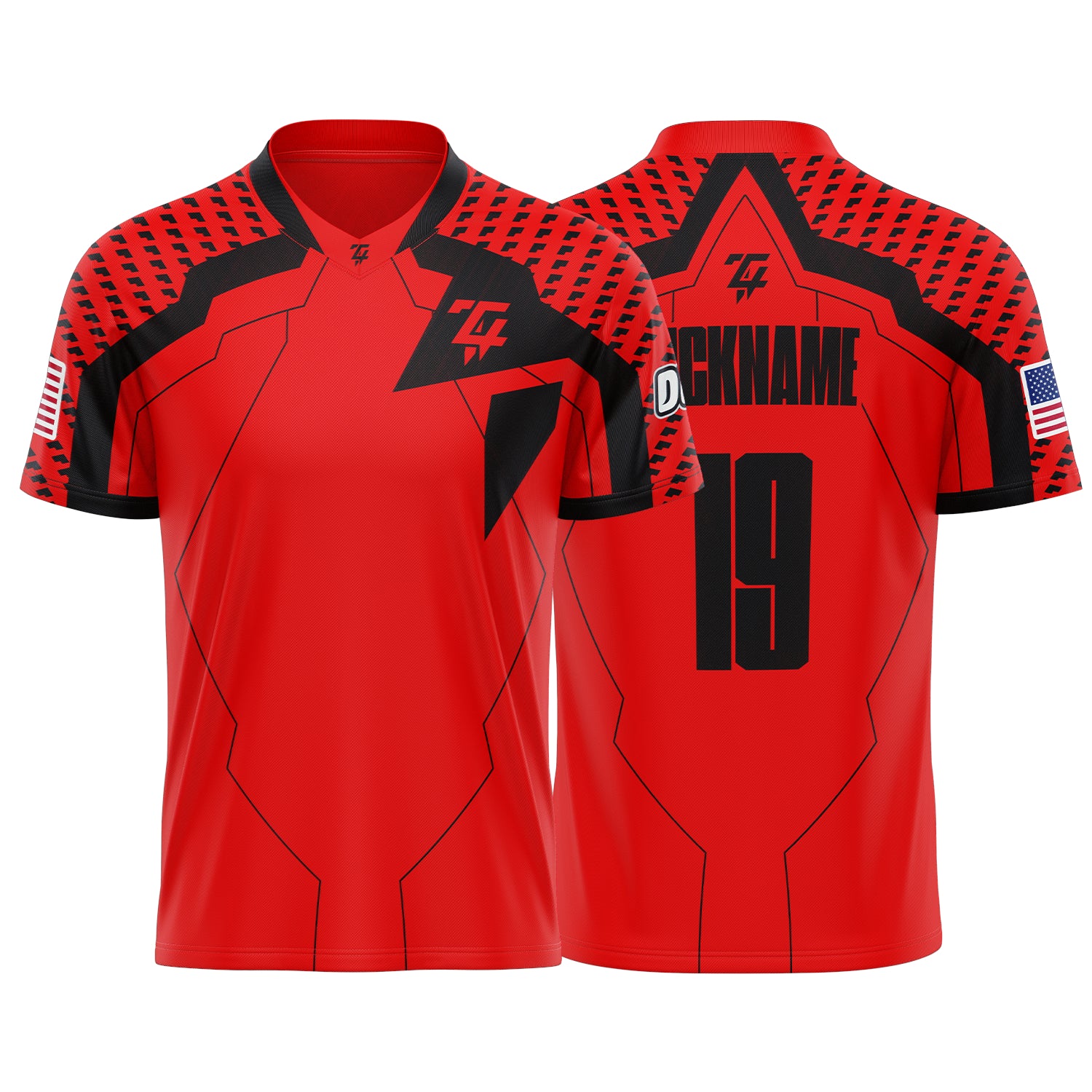 Red Pro Jersey
