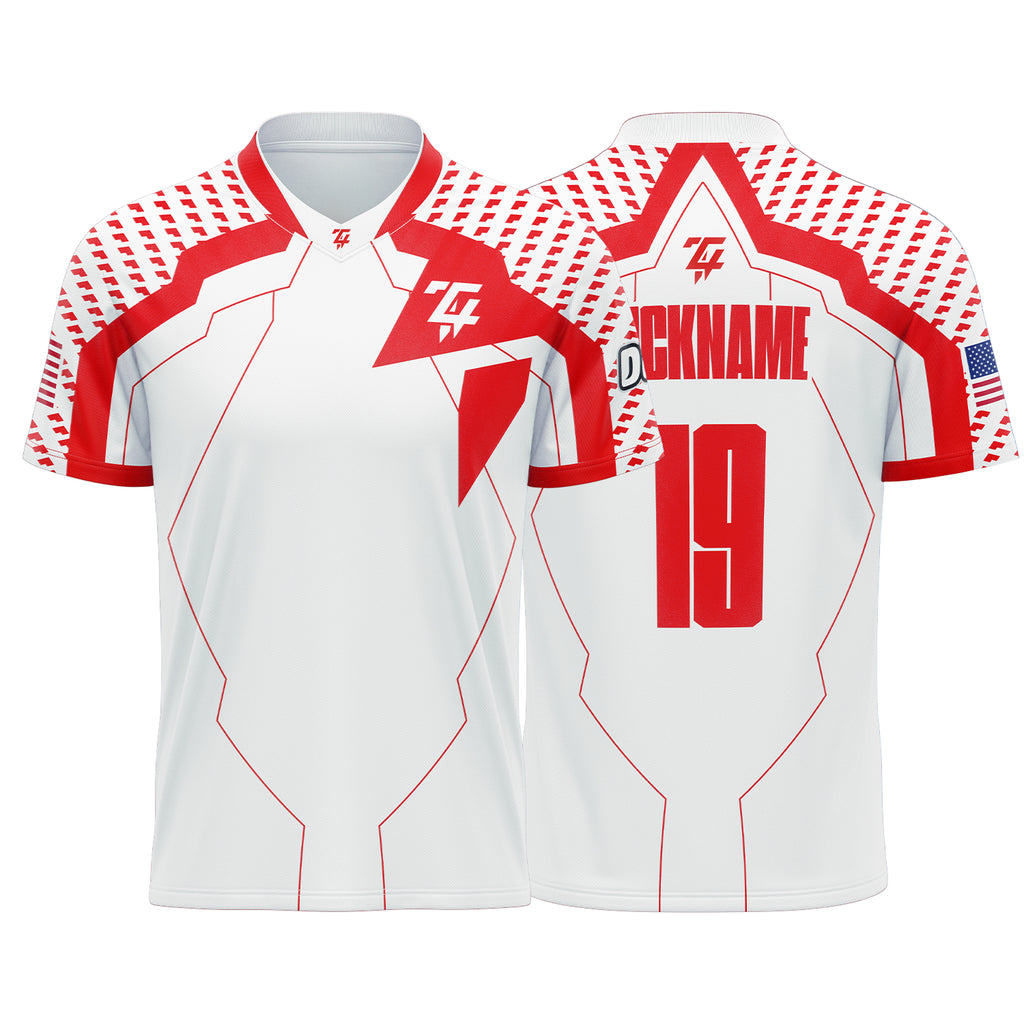 White Pro Jersey