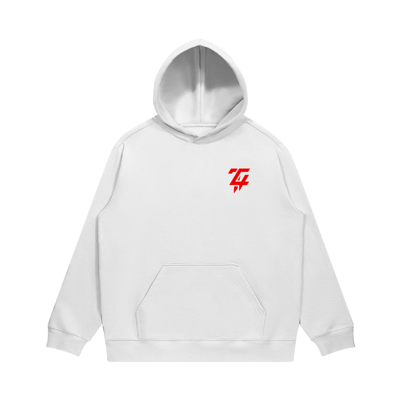Trinity 4 Logo Hoodie - White