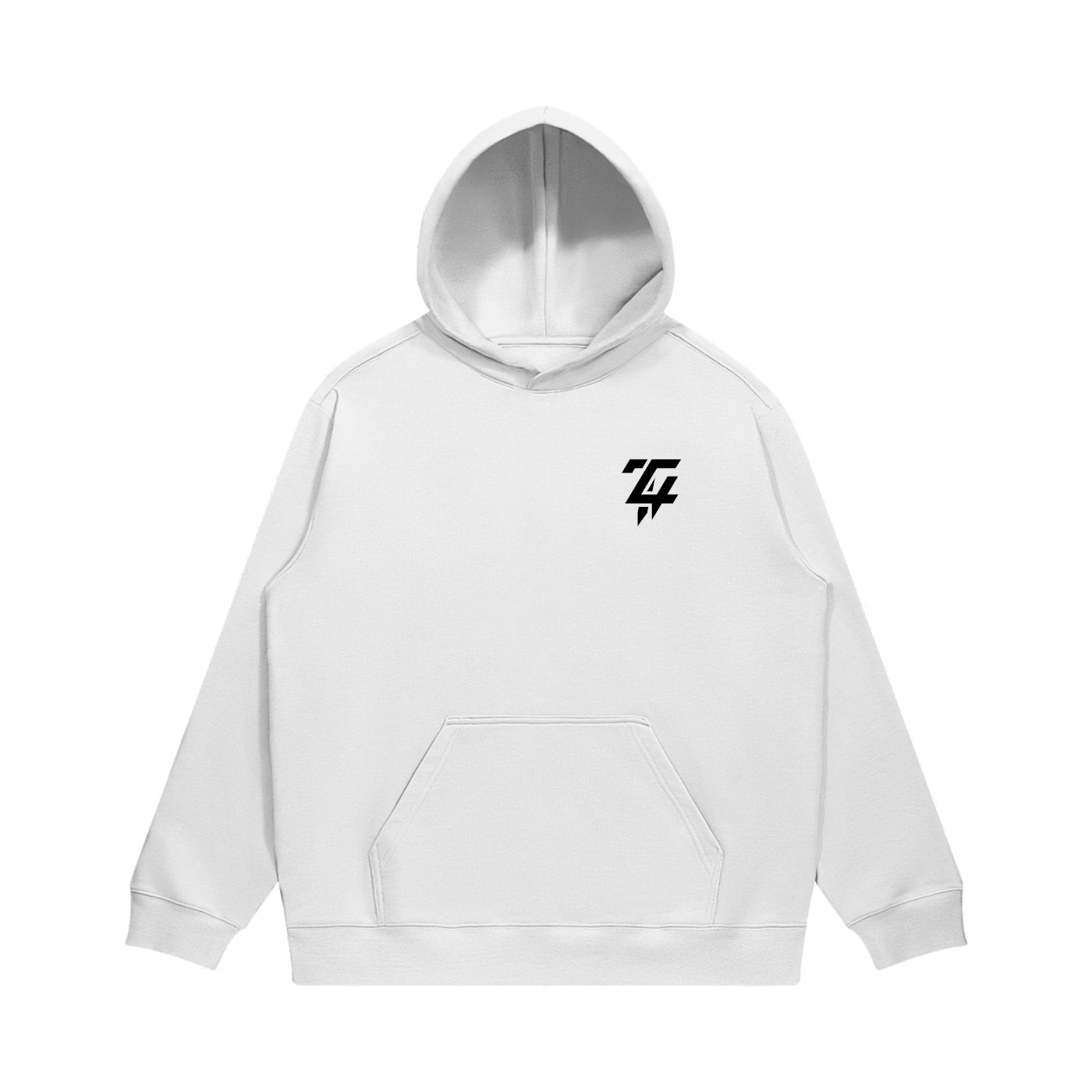 Trinity 4 Logo Hoodie - White